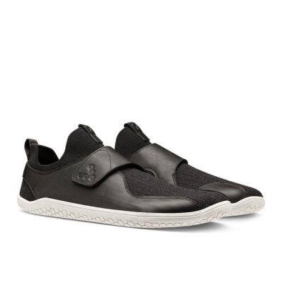 Vivobarefoot Primus Knit EZ - Dámské Sálové Boty Černé (JHC256317)